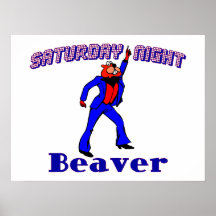 Samedi soir castor de disco posters