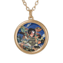 Samouraïs légendaires japonais orientaux frais de  pendentif