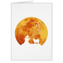 Samoyed Carte De Vœux