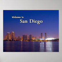 San Diego la nuit Posters