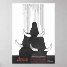 SAN FERMIN. FESTIVITÉ. FRAGMENT POSTERS
