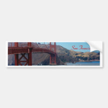 San Francisco, golden gate bridge Adhésif Pour Voiture