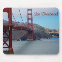 San Francisco, golden gate bridge Tapis De Souris