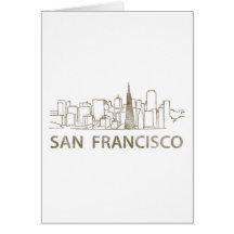 San Francisco vintage Carte