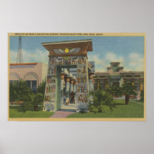 San Jose, CA - reproduction de tombeau égyptien Posters
