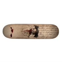 Sang de penny skateboard