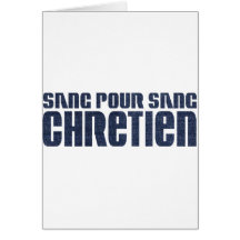 Sang versent a chanté Chrétien Jean Cartes
