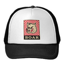 Sanglier d'art de bruit casquettes