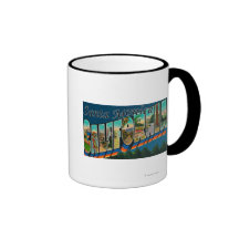 Santa Monica, la Californie - grandes scènes de le Tasses À Café