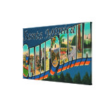 Santa Monica, la Californie - grandes scènes de le Impressions Sur Toile
