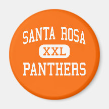 Santa Rosa - panthères - haut - Santa Rosa Aimants