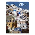 Santorini, Grèce Carte