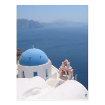 Santorini Grèce Cartes Postales