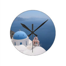 Santorini Grèce Horloges Murales