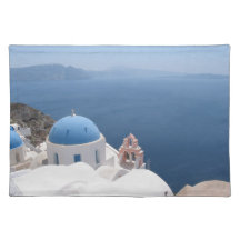 Santorini Grèce Set De Table