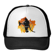 Sapeur-pompier EN flammes Casquettes