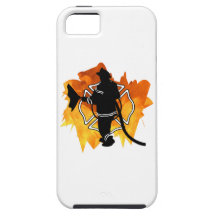 Sapeur-pompier en flammes coques iPhone 5