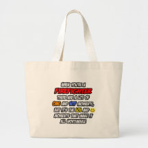 Sapeur-pompier. OMG WTF LOL Sacs De Toile