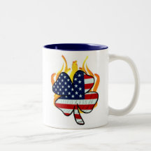 Sapeurs-pompiers américains irlandais mug