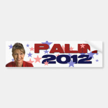 Sarah Palin 2012 Autocollant Pour Voiture