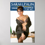 Sarah Palin - changez pour moi ! Affiche