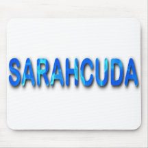 Sarahcuda, chemises de Sarah Palin Tapis De Souris