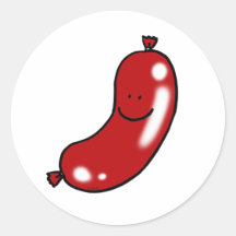 Saucisse mignonne adhésifs