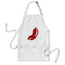 Saucisse mignonne tablier