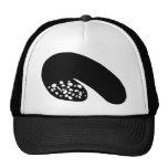 saucisse noire de saucisse casquette de camionneur