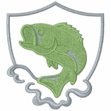 Saut de la basse polo brodé