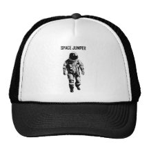 Saut de l'espace casquettes de camionneur