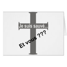 Sauvé de suis de Je - et vous ? ? ? Carte De Vœux