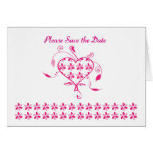 Sauvez la carte de date