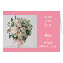 Sauvez la carte de Date-Bouquet