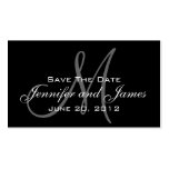 Sauvez la carte de site Web de date et de mariage Cartes De Visite Professionnelles
