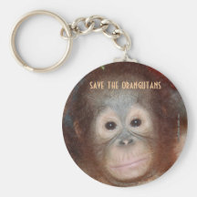 Sauvez la faune mise en danger porte-clés