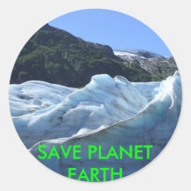 SAUVEZ LA TERRE DE PLANÈTE ADHÉSIFS