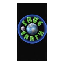 Sauvez la terre par Valxart.com Photocarte