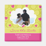 Sauvez l'aimant de mariage de date