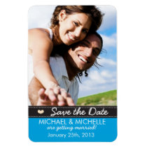 Sauvez l'aimant de modèle de date magnets