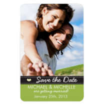Sauvez l'aimant de modèle de date magnets