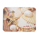 Sauvez l'aimant flexible de coquillages de date magnets rectangulaire