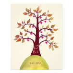 Sauvez l'arbre de mariage de automne de date décou
