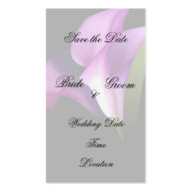 Sauvez le faire-part de date carte de visite