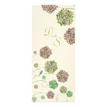 Sauvez le faire-part de monogramme de jardin de da