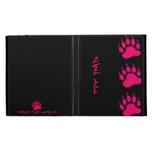 Sauvez le monde coque folio iPad
