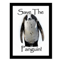 Sauvez le Panguin ! Cartes Postales