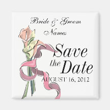 Sauvez le ruban Clipart de fleur de mariage d'aima