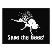 Sauvez les abeilles  tirage photo