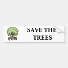 Sauvez les arbres adhésifs pour voiture